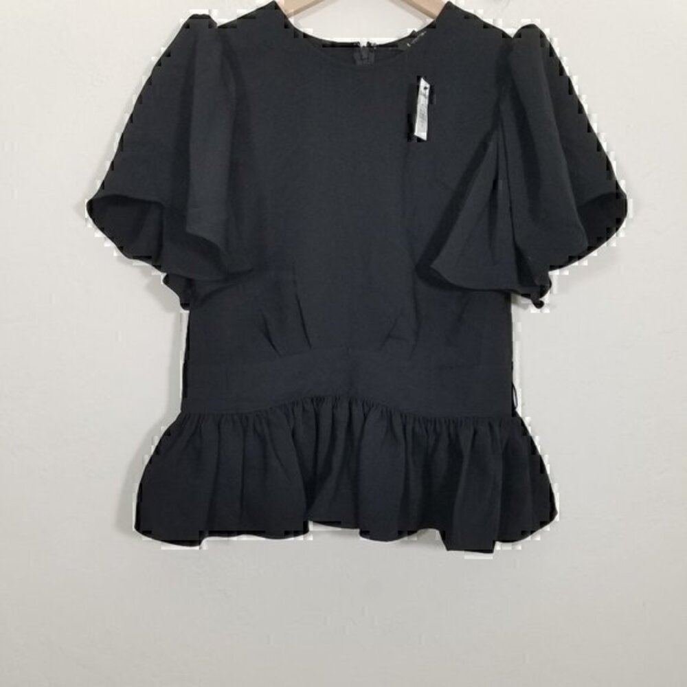 NWT Express Top Blouse Black Size S
